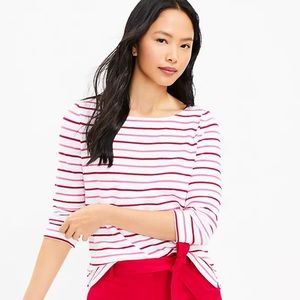 Loft Striped Harbor Tee